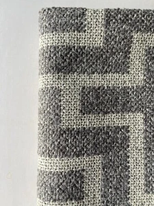 Gaston Daniela Gardena Gris Perla 24"x24" Fabric Remnant - Picture 1 of 3