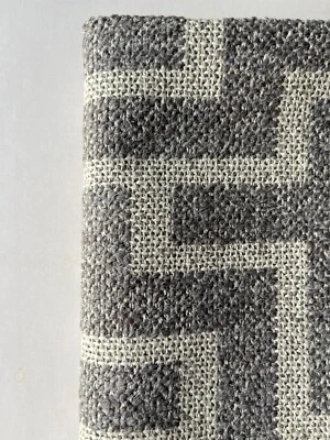 Gaston Daniela Gardena Gris  Perla 24"x24" Fabric Remnant - Image 1 of 3