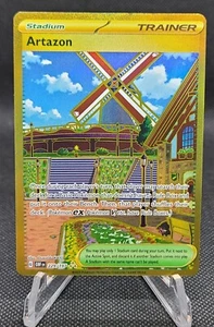 Pokemon TCG - Artazon (Gold) - 229/197 Obsidian Flames - Hyper Secret Rare - Picture 1 of 2