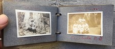 TINY ca.1905-1915 Snapshot Photo Album w/ 3 BOHEMIAN GROVE, Calif. Family Photos
