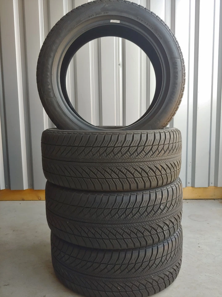 4 Goodyear Ultragrip 8 Perf. Winterreifen 245/45 R18 100H M+S DOT21 +6mm Reifen - Bild 1 von 4