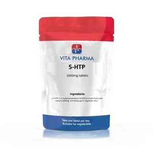 5-HTP 1000mg tablets, WEIGHT MANAGEMENT, SLEEP, MOOD - Picture 1 of 2