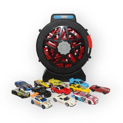 Hot Wheels Sto&Go Race Case Mattel 1998 with 12 cars FREE SHIPPING - Image 1 of 4