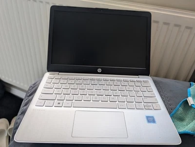 HP Stream  11.6" (Intel Celeron, 32 GB, eMMC) Laptop - White - 11-ak0502sa - Image 1 of 4