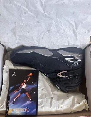 Air Jordan 8 Retro Cromo 10.5M DS Con Caja Dañada Y Tarjeta Retro Incluida Foto 1 de 4