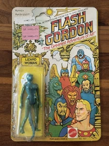 Vintage 1979 Mattel Flash Gordon Lizard Woman Actionfigur - NEU!! UNGELOCHT!! - Bild 1 von 4