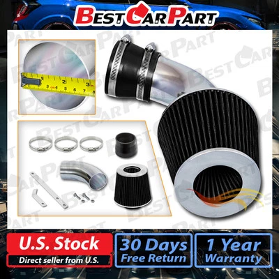 Kit de admisión de aire BCP BLACK 96-99 Buick Lesabre 3,8 L V6 Ram corta + filtro Foto 1 de 4