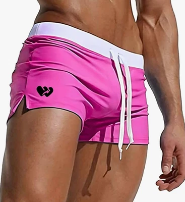 Мужские сексуальные плавки с карманом быстрая сушка курорты носить мягкий пляж носить плавание - Изображение 1 из 2