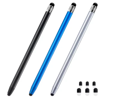 3PCS Stylus Pen Touch Screen Rubber Tip Styluses For iPad Tablet Android Phone - Image 1 of 4