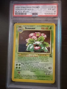 2000 Pokémon Promo Black Star Venusaur Holo PSA 6 - Picture 1 of 4