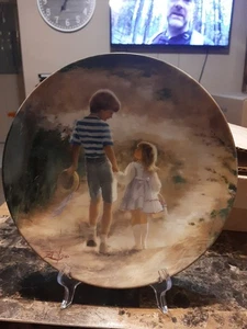 1989 DONALD ZOLAN'S " COUNTRY WALK " TARGA VINTAGE DA COLLEZIONE - Foto 1 di 5