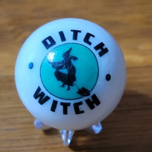 GRABENHEXE TRAKTOR MASCHINE WERBUNG MARMOR 1" SHOOTER SZ BAUERNHOF SAMMLERSTÜCK  - Bild 1 von 4