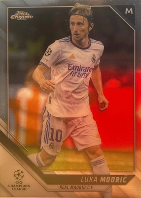 Luka Modric / Real Madrid / Topps Chrome / Fußball Karte - Bild 1 von 2