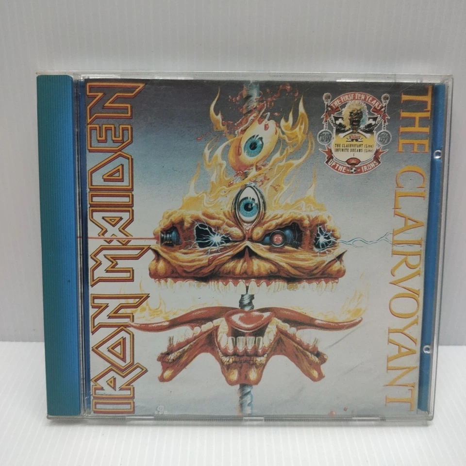 CD : Iron Maiden - The clairvoyant / Infinite dreams UK 1990 EMI Free Postage  - Image 1 of 4