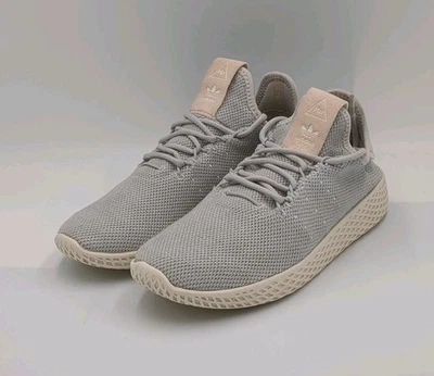 Adidas Pharrell Williams Tennis Hu Light Solid Grey ‎Sneaker DB2553 - Image 1 of 4