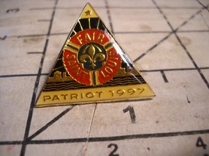 Prendedor de recuerdo Fair St Louis Patriot 1997. - Imagen 1 de 3