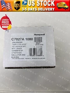 HONEYWELL C7027A1080 RILEVATORE DI FIAMMA US Free TAX - Foto 1 di 1