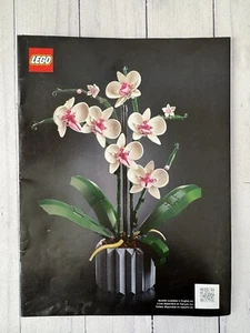 Lego #10311 ~ Colección Botánica de Orquídeas ~ Manual de Instrucciones Libro Solo - Imagen 1 de 2
