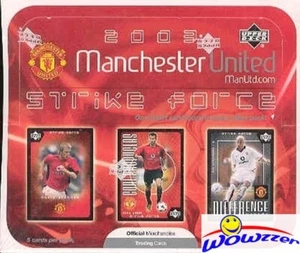 2003 Upper Deck Manchester United Strike Force Factory Sealed Box-David Beckham! - Picture 1 of 1