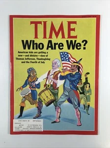 Time Magazine (July 8, 1991) (American Kids, Thomas Jefferson, Thanksgiving) - Picture 1 of 3