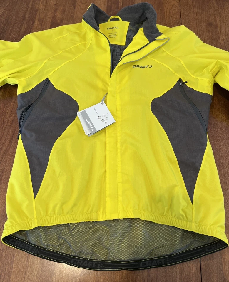 Chaqueta de lluvia para mujer Craft Active L3 Protección Ciclismo Talla GRANDE Foto 1 de 4