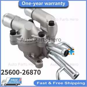 1PC New Thermostat Housing Assembly for Hyundai Accent 06-11 1.6L Kia Rio 06-09 - Picture 1 of 4
