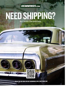 1964 CHEVROLET IMPALA ~ GREAT HEMMINGS AD - Picture 1 of 2