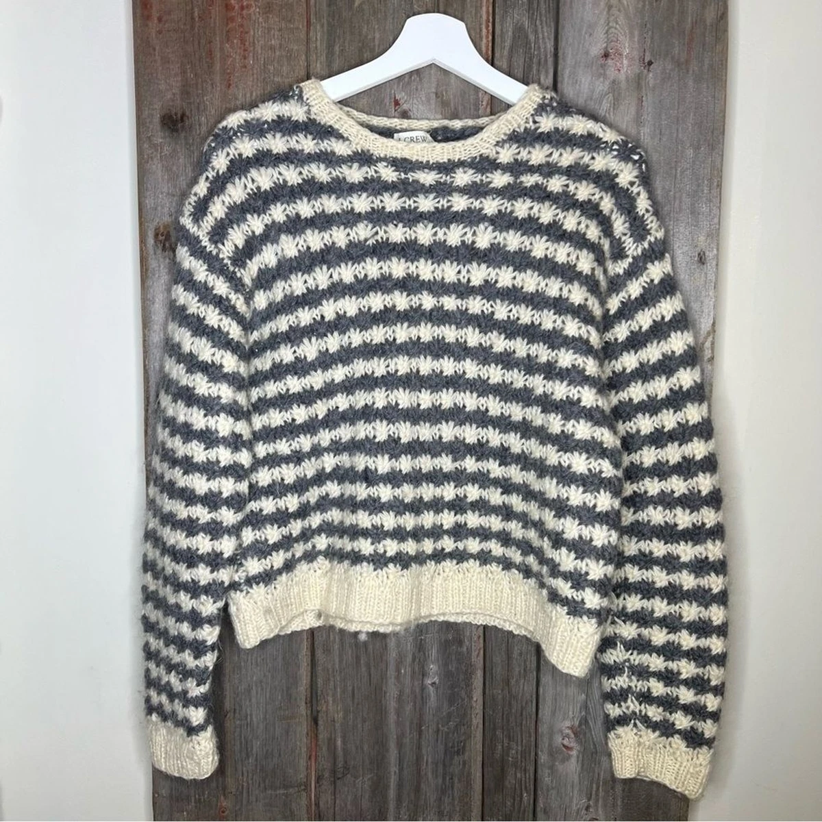 トップス 90s j.crew stripe wool knit vintage J.CREW Sweaters for Women with Vintage Wool for sale | eBay