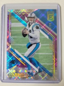 Sam Darnold 2021 Donruss Elite Purple Shimmer SP 8/99 🔥 Panthers 🔥 - Picture 1 of 2