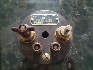 0.01 Ohm Ω  Resistance Standard Resistor GRADE 0.02 CALIBRATOR USSR 1pcs+ - Picture 1 of 3