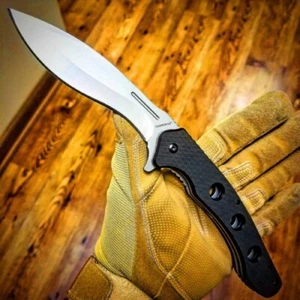 Large Timber Wolf Tactical Beast Kukri Folding Pocket Knife - New - Giant! Huge! - Picture 1 of 3