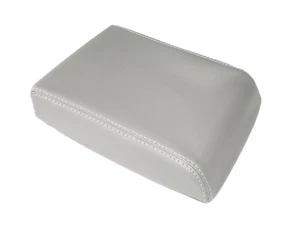 Fits 08-10 Mercury Mountaineer Real Leather Center Console Lid Cover Gray - Bild 1 von 6