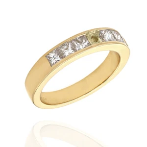 Princess Diamond Bridal Engagement Ring Mounting in 4Gold - Picture 1 of 7