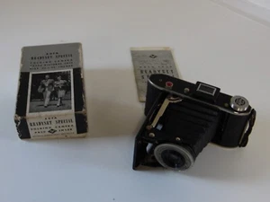 Vintage Agfa Ansco Readyset Special Folding Camera PB20 with original info , box - Picture 1 of 10