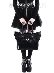 Restyle Gothic Hobo Bag - Elegant Goth - Witchy Shoulder Handbag Gothic - Picture 1 of 8