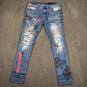 Jeans Rockstar Original Hombre 36x33 Ultra Slim Natural Selection 2.0 Project - Imagen 1 de 14