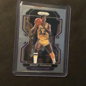 💥Magic Johnson 2021-22 Panini Mosaic Silver Prizm 248 Los Angeles Lakers - Imagen 1 de 2