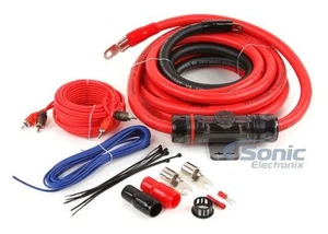 NEW! T-Spec V6-RAK1-0 1/0 Gauge V6 Series Amplifier Wiring Kit w/ RCA Cables - Picture 1 of 9