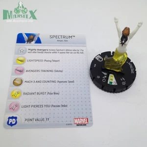 Heroclix Age of Ultron OP set Spectrum #034 ¡Figura rara con tarjeta! - Imagen 1 de 1