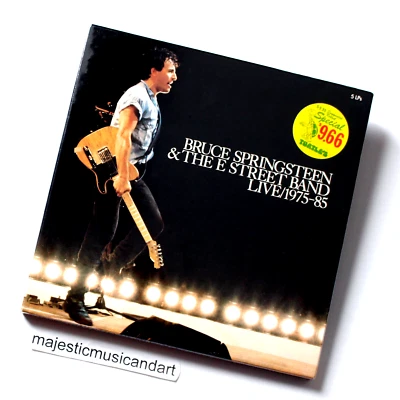 SEALED ORIGINAL 1986 BRUCE SPRINGSTEEN LIVE 5 LP BOX SET RARE BOSS VINYL - Image 1 of 3