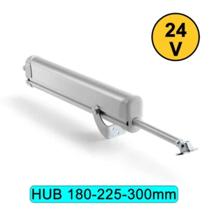 Fensterantrieb Spindel 600N, Hub 180/225/300mm, Spannung 24V, grau, 100611 - Bild 1 von 1
