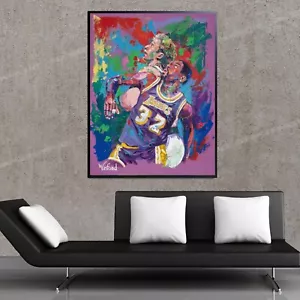 Venta Pintura Acrílica Larry Bird Magic Johnson 36"H X 24"W Antes 2.495 Ahora $795 - Imagen 1 de 15