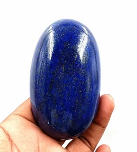 NATURAL EGL CERTIFIED 1372 CT ROYAL BLUE LAPIS LAZULI 90X52 MM HUGE GEMSTONE EKK - Picture 1 of 9