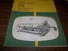 John Deere 215 Self-Propelled Windrower Operators Manual