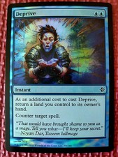 MtG Foil DEPRIVE 59/248 Rise of the Eldrazi RoE Ships WORLDWIDE Magic NM