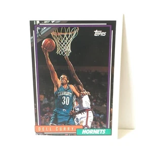 NBA TOPPS card Dell Curry Charlotte Hornets Father Of Stephen Steph Curry - Picture 1 of 3