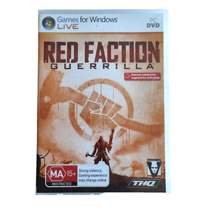 Red Faction Guerrilla PC Game Complete Manual & Install Key Very Good Cond - Picture 1 of 8
