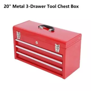 Heavy Duty 20" Metal Mechanic Tool Box Tool Chest Cabinet Organizer 52cm 4-Tier - Picture 1 of 7