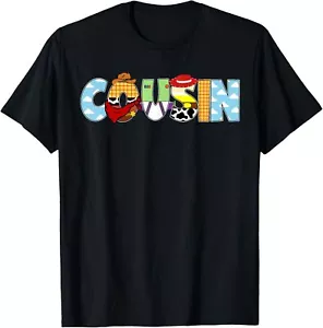 Cousin Of The Birthday Boy Toy Family Party Decorations T-Shirt - Picture 1 of 5
