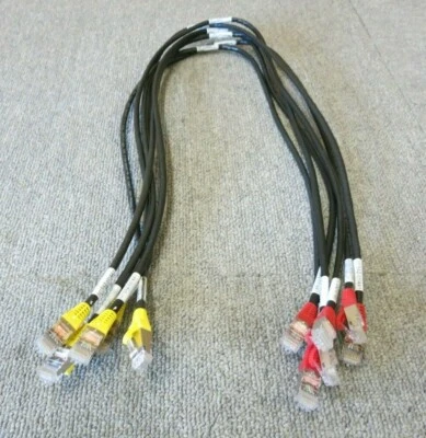 Job Lot 6 x IBM EMC 45W9375 M15A2-M14A1 RJ45 To RJ45 Ethernet Patch Cable 35" - Image 1 of 4